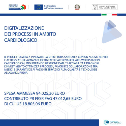 DIGITALIZZAZIONE DEI PROCESSI IN AMBITO CARDIOLOGICO